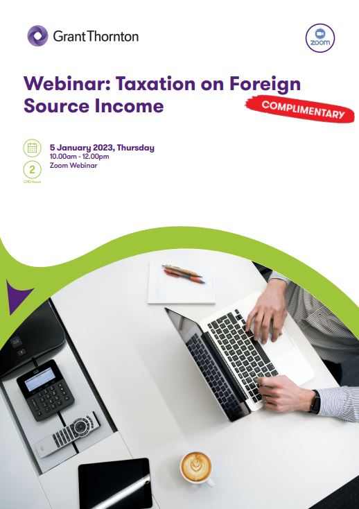 Webinar flyer