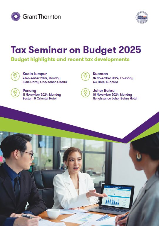 Join us in our seminar - Tax Seminar on Budget 2025