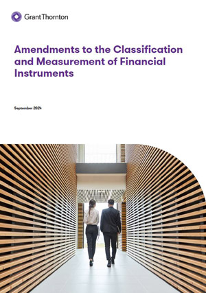 Amendments to the Classification and Measurement of Financial Instruments