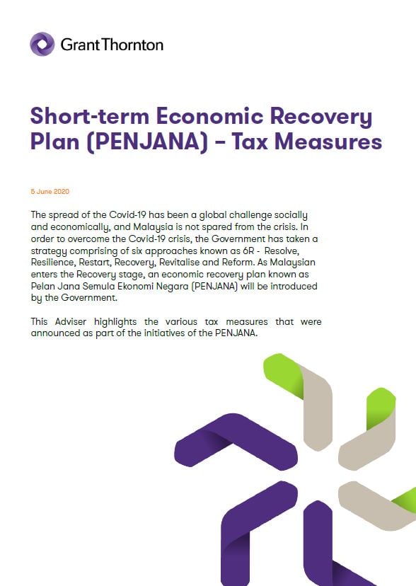 Plan malaysia recovery SOPs for