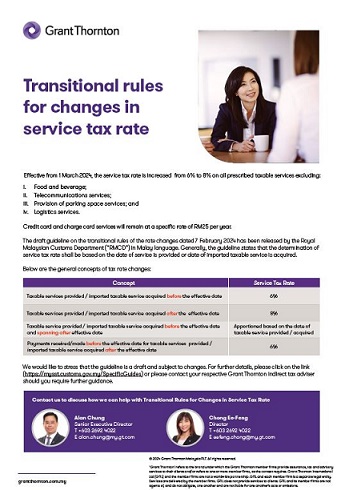Read more for the general concepts of tax rate changes.